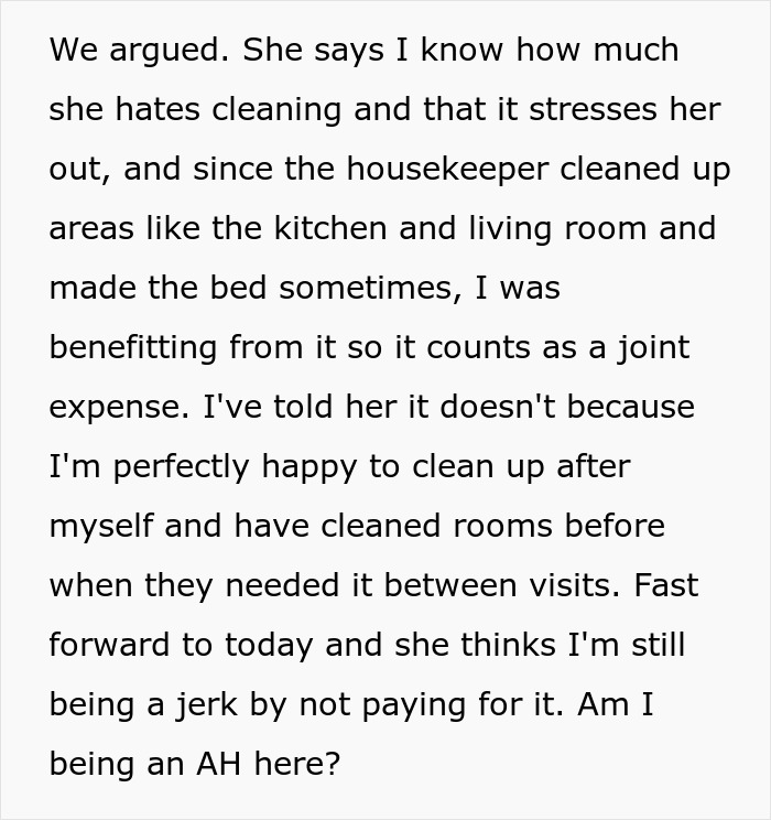 Guy Won't Pay For Housekeeping Service After Wife Gets Laid Off At Her Job, Drama Ensues Guy Won't Pay For Housekeeping Service After Wife Gets Laid Off At Her Job, Drama Ensues