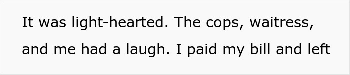 Customer Can’t Hold It In, Runs To Bathroom With Bill Left Unpaid, Is Welcomed Back By Police Customer Can’t Hold It In, Runs To Bathroom With Bill Left Unpaid, Is Welcomed Back By Police