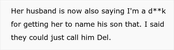 Woman Fails At Stealing Friend's Baby Name As His Wife Lied About Her Options Woman Fails At Stealing Friend's Baby Name As His Wife Lied About Her Options