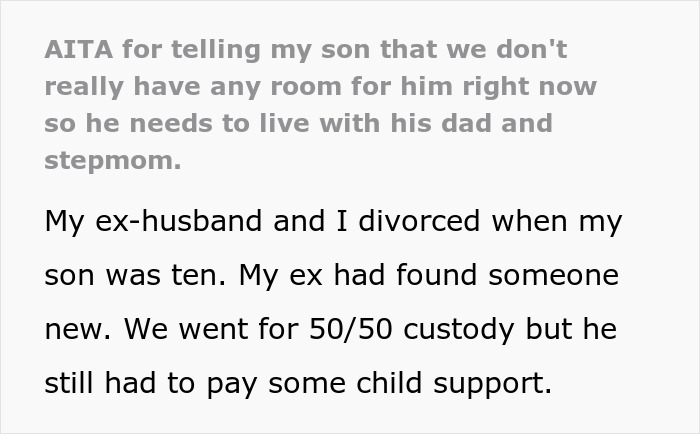 Son Rejoices When Dad Wins Sole Custody, Demands Mom Take Him In After Things Take A Turn Son Rejoices When Dad Wins Sole Custody, Demands Mom Take Him In After Things Take A Turn