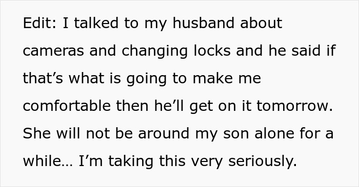 Woman Banned From Seeing Nephew After Her Creepy “Joke” Raises Red Flags Woman Banned From Seeing Nephew After Her Creepy “Joke” Raises Red Flags