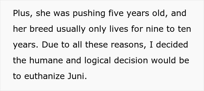 “AITA For Euthanizing My Daughter’s Emotional Support Animal For Her Own Sake?” “AITA For Euthanizing My Daughter’s Emotional Support Animal For Her Own Sake?”