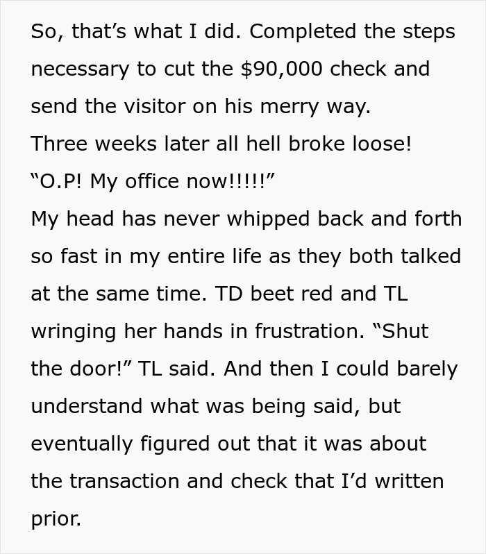 A Woman Does The Job The Boss’s Way, Keeps The Receipt For Their Mistake When It Backfires A Woman Does The Job The Boss’s Way, Keeps The Receipt For Their Mistake When It Backfires