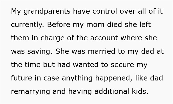 Parents Expect Son To Share His Huge Inheritance With Half-Siblings, Can't Believe He Won't Parents Expect Son To Share His Huge Inheritance With Half-Siblings, Can't Believe He Won't