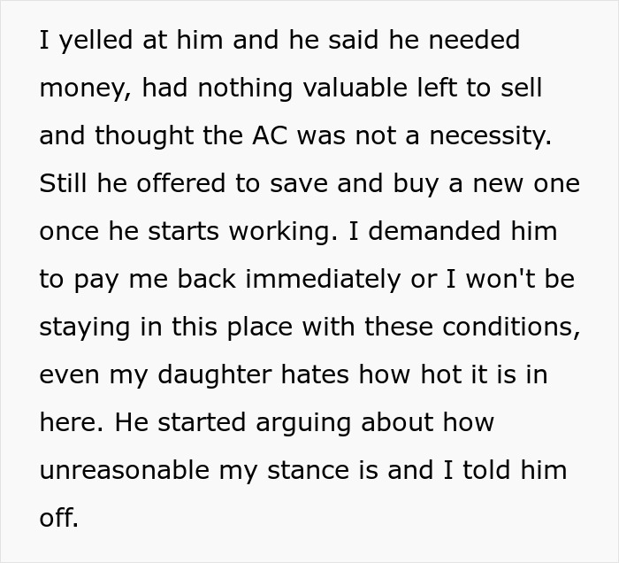 Husband Sees Wife's New AC, Says He Deserves A Trip With His Buddies If She Has That Kind Of Money Husband Sees Wife's New AC, Says He Deserves A Trip With His Buddies If She Has That Kind Of Money