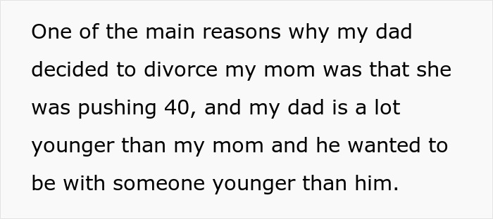 16 Y.O. Is Called Names After Telling Her Dad She Won’t Be Raising His Future Kids 16 Y.O. Is Called Names After Telling Her Dad She Won’t Be Raising His Future Kids