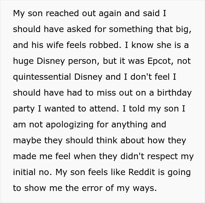 Entitled DIL Demands Grandma Babysit Her Kids For 5 Days, Gets Angry When Kids Are Taken To Disney Entitled DIL Demands Grandma Babysit Her Kids For 5 Days, Gets Angry When Kids Are Taken To Disney