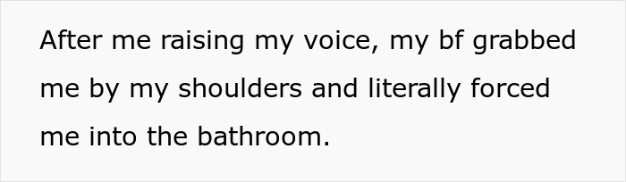 “I Called The Police”: Guy Can’t Stand GF’s Smell, Locks Her In The Bathroom For 3 Hours “I Called The Police”: Guy Can’t Stand GF’s Smell, Locks Her In The Bathroom For 3 Hours