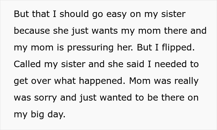 “I Don’t Speak To My Mother”: Sister Invites Mom To Her Brother’s Wedding, Is Uninvited Herself
