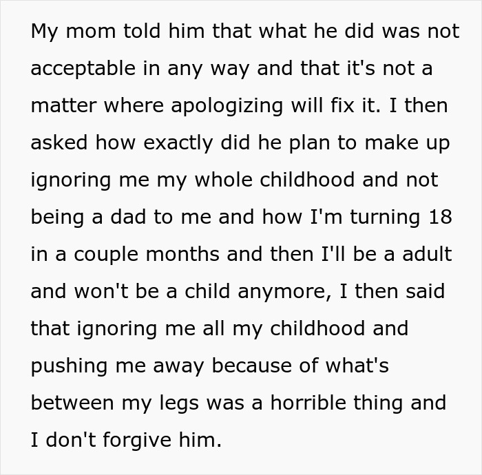 Man Says He Wishes His Daughter Was A Son Instead, Has His Life Ruined After She Overhears It
