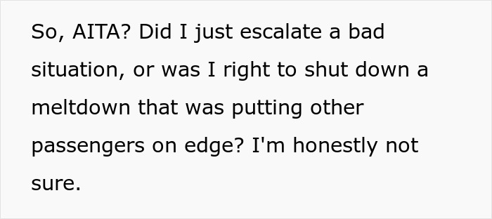 Man Seeks Support Online: "AITA For Telling A Doctor To Shut Up On A Turbulent Flight?" Man Seeks Support Online: "AITA For Telling A Doctor To Shut Up On A Turbulent Flight?"