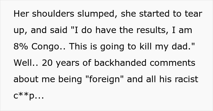 Man Reveals To His Racist Father-In-Law His Daughter Has Congolese DNA, Leaves Him Stunned Man Reveals To His Racist Father-In-Law His Daughter Has Congolese DNA, Leaves Him Stunned