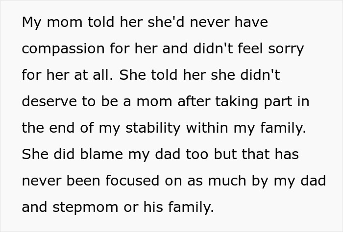 Stepmom Tells Teen Not To Invite His Mom To His Graduation, He Tells Stepmom Not To Come Instead Stepmom Tells Teen Not To Invite His Mom To His Graduation, He Tells Stepmom Not To Come Instead