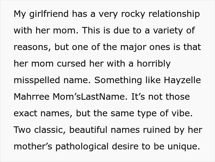 Mom Thinks The Unique Name She Gave Her Child Is A Gift, Is Furious When She Legally Changes It