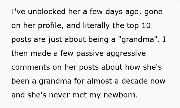 “AITA For Not Letting My Mother Identify As A Grandmother To My Child On Social Media?” “AITA For Not Letting My Mother Identify As A Grandmother To My Child On Social Media?”