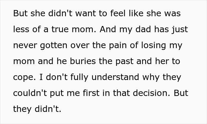 Bitter Teen Goes Against Dad's Wishes To Spend Time With Late Bio Mom's Family, Drama Ensues Bitter Teen Goes Against Dad's Wishes To Spend Time With Late Bio Mom's Family, Drama Ensues