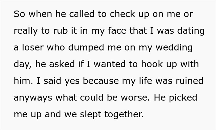Man Ghosts Ex After Leaving Her At The Altar, Is Upset She Slept With Another Man The Same Night