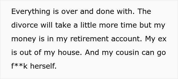 Woman Learns Husband Is Sleeping With Her Cousin, Ensures They Both Live To Regret It Woman Learns Husband Is Sleeping With Her Cousin, Ensures They Both Live To Regret It