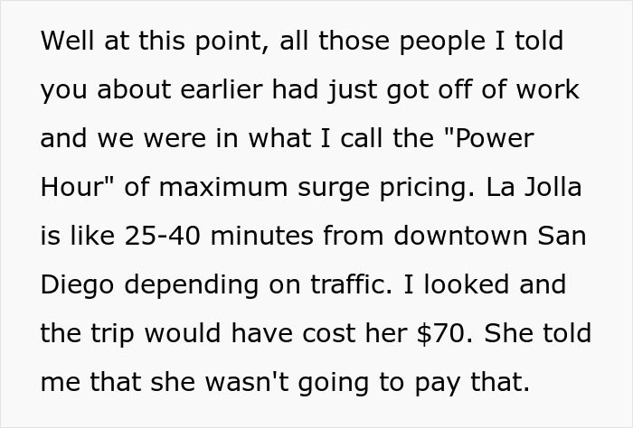 Woman Tries To Scam Uber Driver, He Maliciously Complies With Free Ride Woman Tries To Scam Uber Driver, He Maliciously Complies With Free Ride