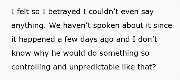 "My Husband Purposely Hid My Car Keys So I Would Miss My Job Interview" "My Husband Purposely Hid My Car Keys So I Would Miss My Job Interview"