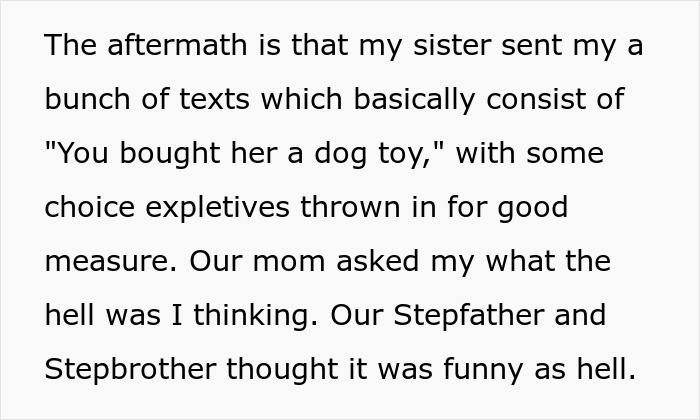 Mom Loses It At Sibling Because Of ‘Non-Traditional’ Toy They Got For Niece