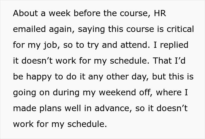 Boss Decided To Fire Good Employee Because They Refused To Come In On The Weekend Boss Decided To Fire Good Employee Because They Refused To Come In On The Weekend