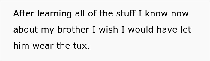 "AITA For Uninviting My Gay Brother And His Boyfriend To My Wedding?" "AITA For Uninviting My Gay Brother And His Boyfriend To My Wedding?"