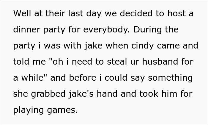 Woman Is Uncomfortable With 18 Y.O. Guest "Making Passes" At Her Husband Woman Is Uncomfortable With 18 Y.O. Guest "Making Passes" At Her Husband