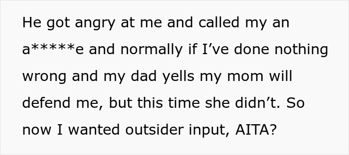 Dad Asks Teen To Throw Away Menstrual Products In Kitchen, She Refuses, So He Dumps Them On Her Bed Dad Asks Teen To Throw Away Menstrual Products In Kitchen, She Refuses, So He Dumps Them On Her Bed