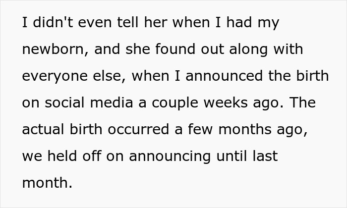 “AITA For Not Letting My Mother Identify As A Grandmother To My Child On Social Media?” “AITA For Not Letting My Mother Identify As A Grandmother To My Child On Social Media?”