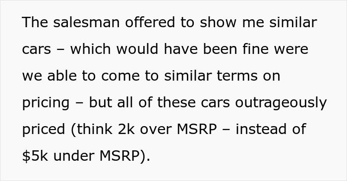 “Nearly 3.5k Total Reviews”: Car Dealership Tries To Bait And Switch The Wrong Customer “Nearly 3.5k Total Reviews”: Car Dealership Tries To Bait And Switch The Wrong Customer