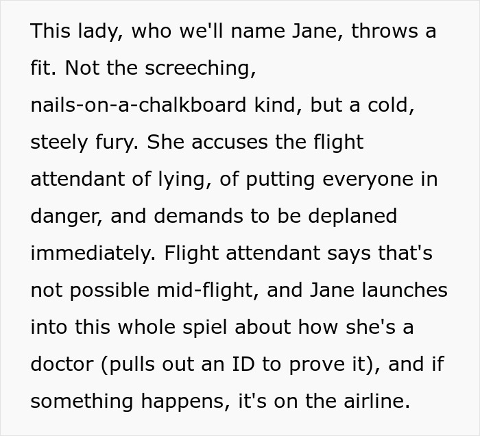 Man Seeks Support Online: "AITA For Telling A Doctor To Shut Up On A Turbulent Flight?" Man Seeks Support Online: "AITA For Telling A Doctor To Shut Up On A Turbulent Flight?"