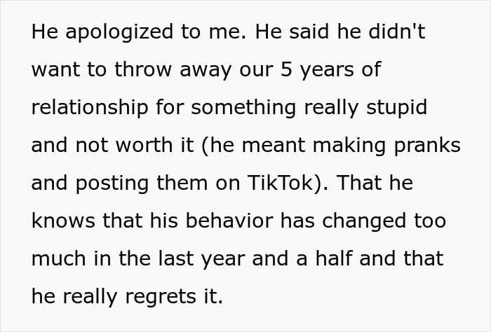 Man Tries Blaming GF For Prank Gone Wrong, Comes Crawling Back Next Day, Leaving Her Confused Man Tries Blaming GF For Prank Gone Wrong, Comes Crawling Back Next Day, Leaving Her Confused