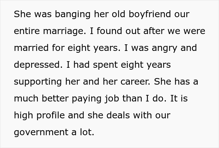 Man Doesn't Divorce Cheating Wife Until Their 10th Anniversary To Score On Their Prenup