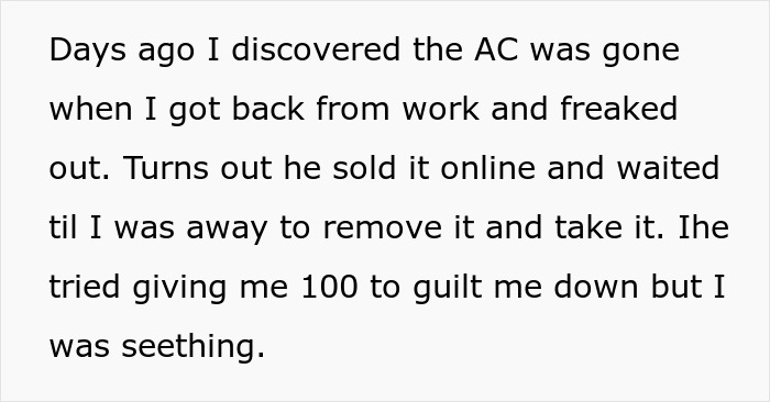 Husband Sees Wife's New AC, Says He Deserves A Trip With His Buddies If She Has That Kind Of Money Husband Sees Wife's New AC, Says He Deserves A Trip With His Buddies If She Has That Kind Of Money