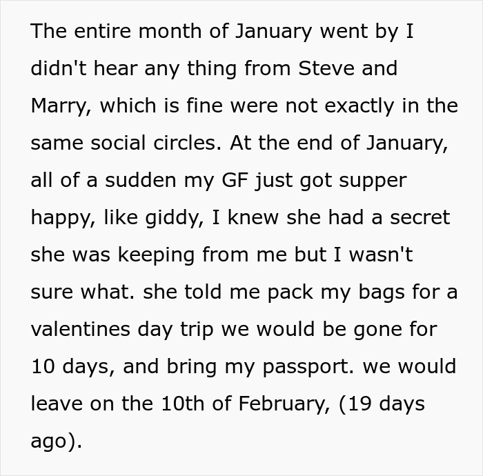 "He Chose Rome Over Valentine's Day": Guy Shares Wholesome Malicious Compliance Story
