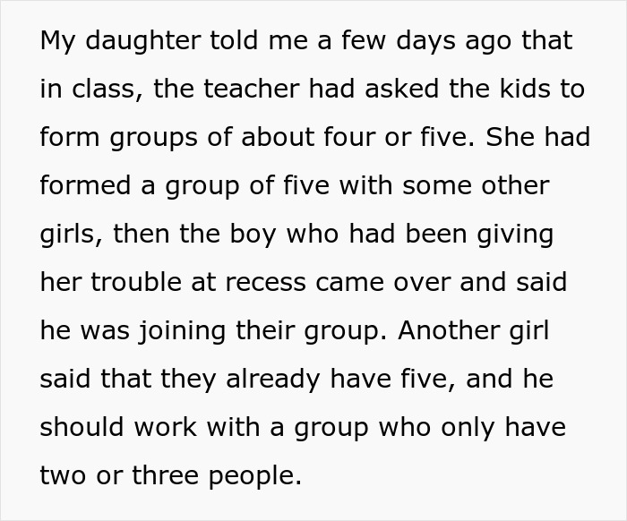 Pupil Keeps Harassing Female Classmates, Teacher Pays No Heed, Mom Shuts It Down With Other Parents Pupil Keeps Harassing Female Classmates, Teacher Pays No Heed, Mom Shuts It Down With Other Parents