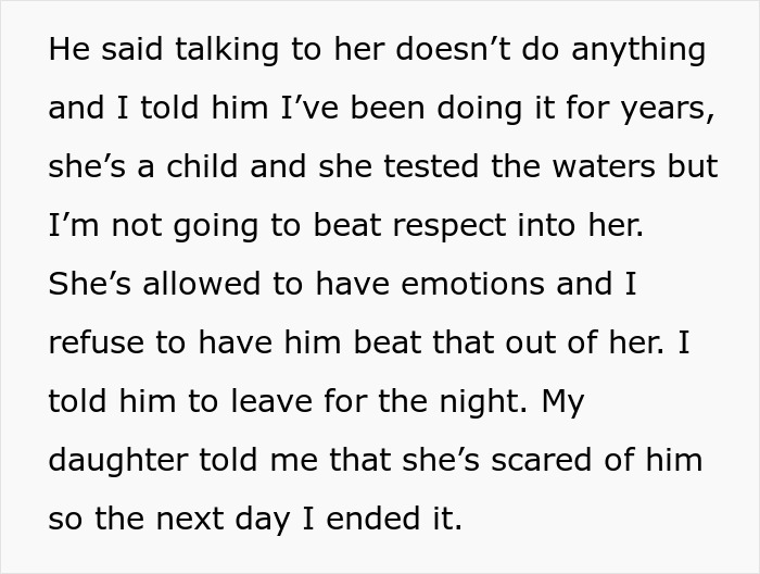 Girl Confesses She’s Scared Of Mom’s Fiancé, Mom Gets Rid Of Him Immediately