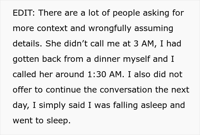 Woman Gets Upset When Her Boyfriend Can’t Stay Up At 3AM To Console Her Woman Gets Upset When Her Boyfriend Can’t Stay Up At 3AM To Console Her