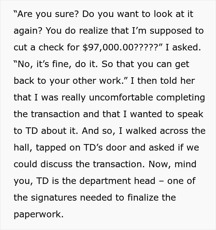 A Woman Does The Job The Boss’s Way, Keeps The Receipt For Their Mistake When It Backfires A Woman Does The Job The Boss’s Way, Keeps The Receipt For Their Mistake When It Backfires