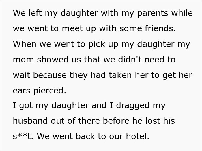 “Both Got Their Noses Pierced”: Woman Gives Ultimatum To Parents Who Violated Her Trust “Both Got Their Noses Pierced”: Woman Gives Ultimatum To Parents Who Violated Her Trust