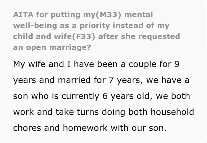 "And Why Should I Care?": Husband Leaves Wife And Son, Says He Has To Put Himself First