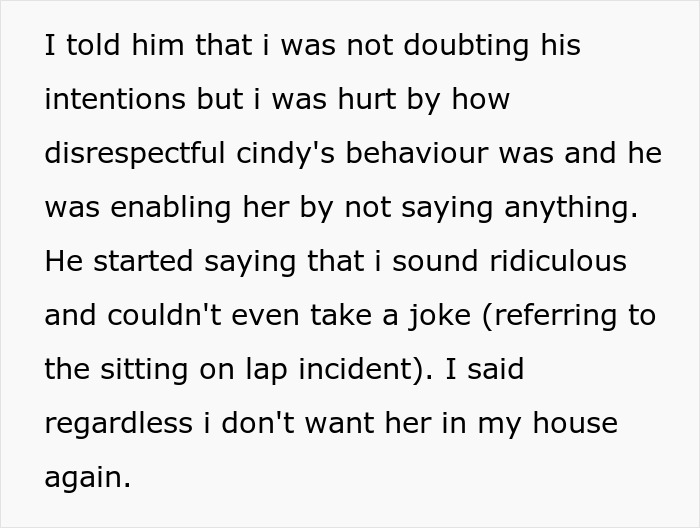 Woman Is Uncomfortable With 18 Y.O. Guest "Making Passes" At Her Husband Woman Is Uncomfortable With 18 Y.O. Guest "Making Passes" At Her Husband
