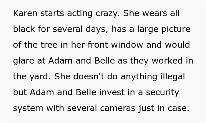 'Karen' Sues Neighbors Over Cutting A Tree, Makes A Fool Of Herself In Court 'Karen' Sues Neighbors Over Cutting A Tree, Makes A Fool Of Herself In Court