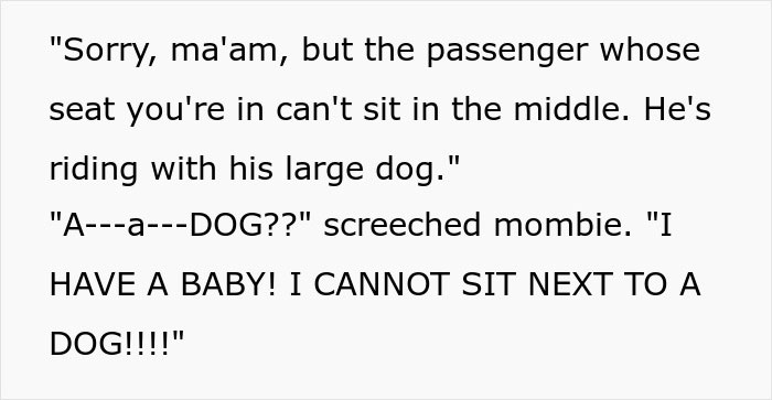 Flight Attendant Loses His Patience With Entitled Mom Who Just "Can't Sit In The Middle" Flight Attendant Loses His Patience With Entitled Mom Who Just "Can't Sit In The Middle"