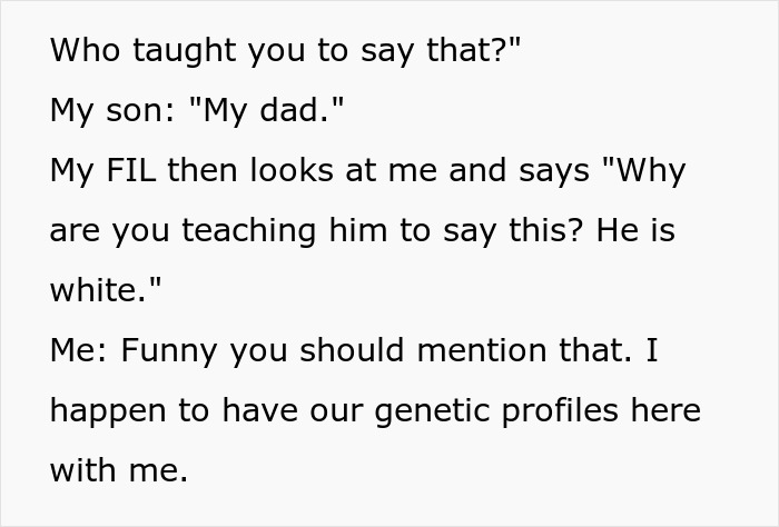 Man Reveals To His Racist Father-In-Law His Daughter Has Congolese DNA, Leaves Him Stunned Man Reveals To His Racist Father-In-Law His Daughter Has Congolese DNA, Leaves Him Stunned