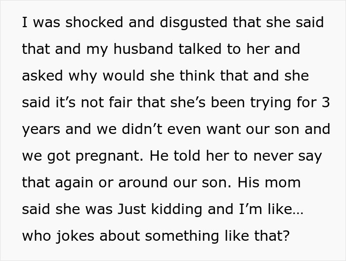 Woman Banned From Seeing Nephew After Her Creepy “Joke” Raises Red Flags Woman Banned From Seeing Nephew After Her Creepy “Joke” Raises Red Flags