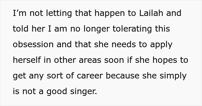 Teenager Thinks She's Going To Be A Famous Singer, Mom Gives Her A Reality Check Teenager Thinks She's Going To Be A Famous Singer, Mom Gives Her A Reality Check