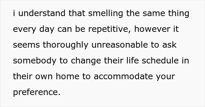 “Am I The Jerk For Refusing To Alter My Cooking Habits At Home For A Neighbor?” “Am I The Jerk For Refusing To Alter My Cooking Habits At Home For A Neighbor?”