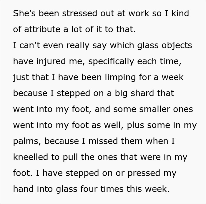 GF Keeps Breaking Glass Cups Every Time She’s At SO’s Home, They Ban Her From Using Them GF Keeps Breaking Glass Cups Every Time She’s At SO’s Home, They Ban Her From Using Them